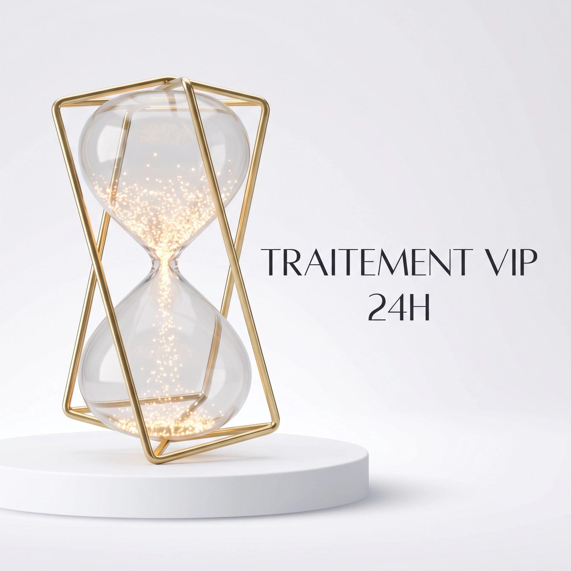 Traitement VIP de votre commande (24H00)